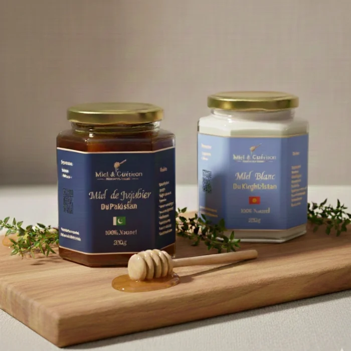 PACK GOURMAND - DUO DE MIELS AU CHOIX - 250GR