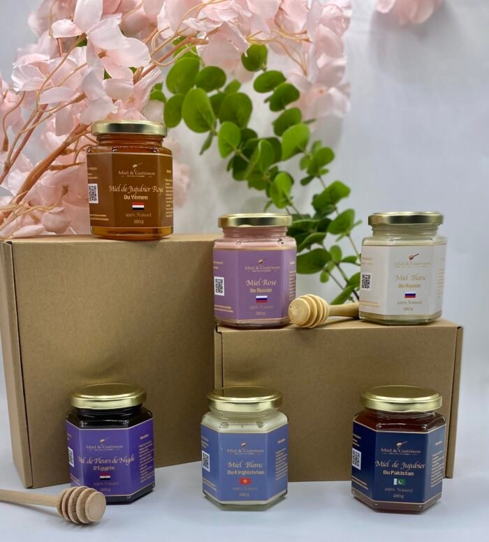 PACK DÉCOUVERTE - TRIO DE MIELS AU CHOIX - 250GR