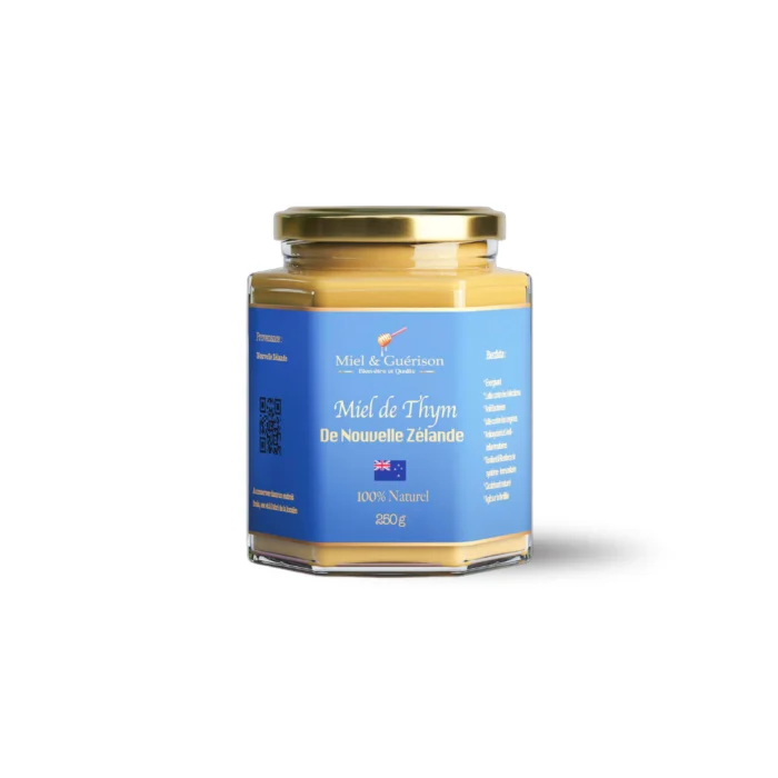 MIEL DE THYM DE NOUVELLE-ZÉLANDE