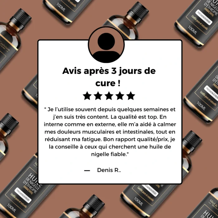 HUILE DE NIGELLE D'ÉTHIOPIE - 100ML – Image 4