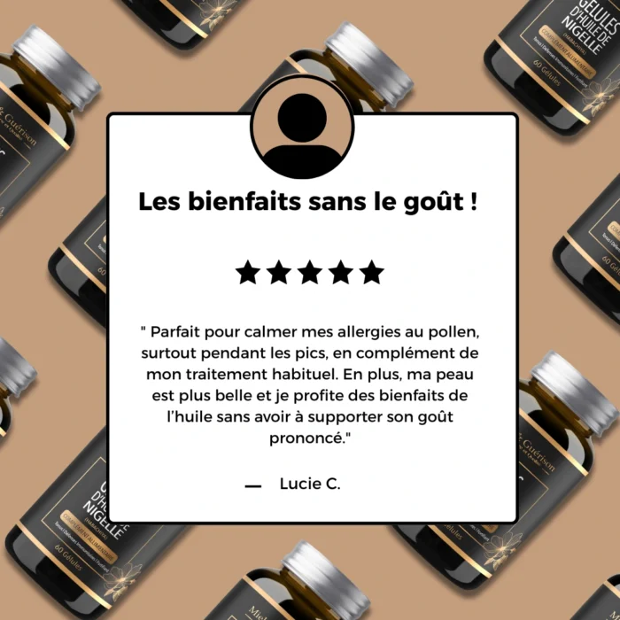 GÉLULES À L'HUILE DE NIGELLE HABACHIYA - 60  GÉLULES – Image 5