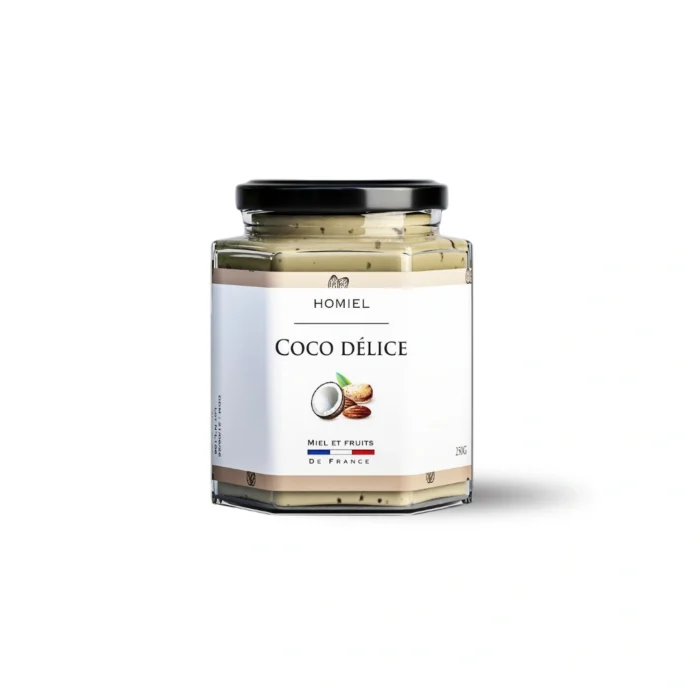 COCO DÉLICE-MIEL CRÉMEUX COCO ET AMANDES