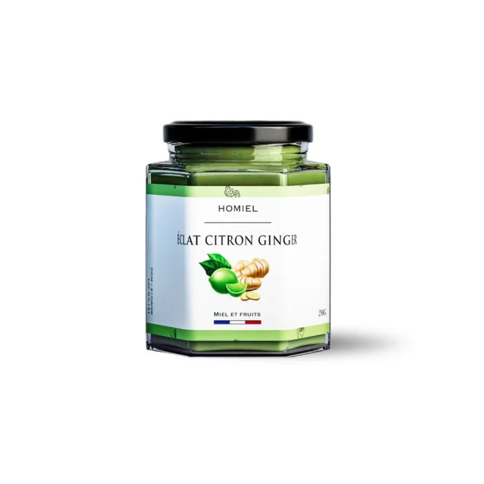 ÉCLAT CITRON GINGER – MIEL CRÉMEUX CITRON & GINGEMBRE