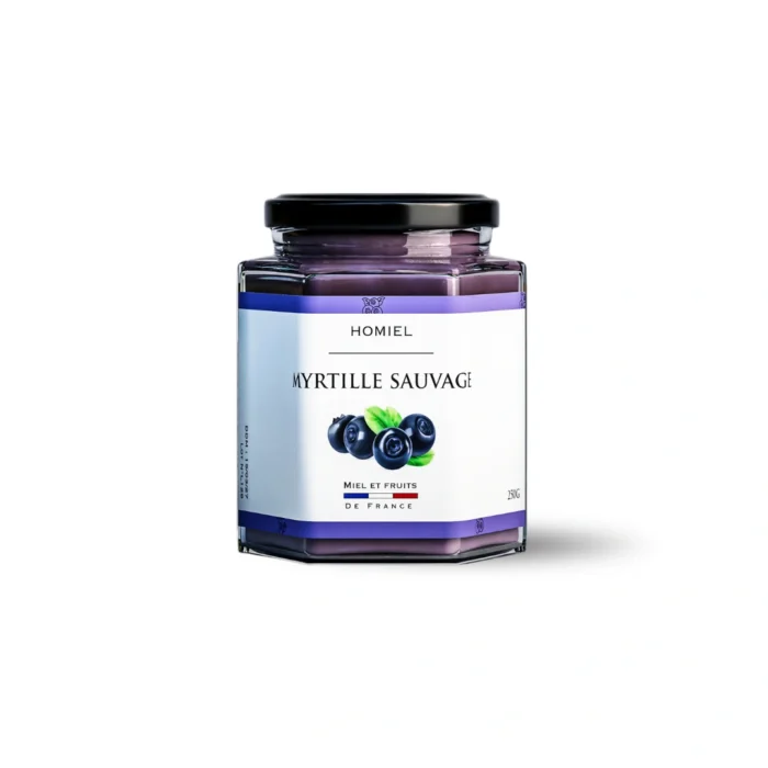 MYRTILLE SAUVAGE – MIEL CRÉMEUX
